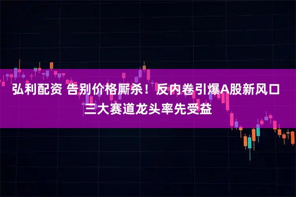弘利配资 告别价格厮杀!反内卷引爆A股新风口 三大赛道龙头率先受益